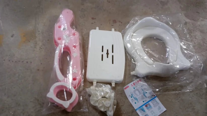 2 In 1 Potty Training Toilet Seat with Step Stool Ladder For Toddlers - Tortoyse Baby Products 8492_baby_toilet_seat_leader