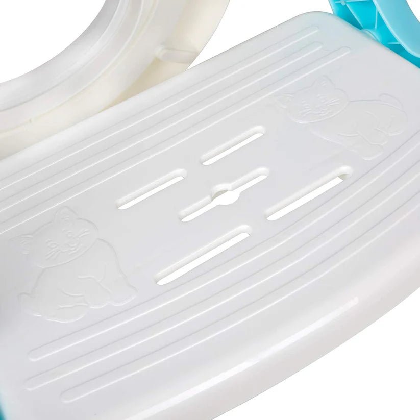 2 In 1 Potty Training Toilet Seat with Step Stool Ladder For Toddlers - Tortoyse Baby Products 8492_baby_toilet_seat_leader