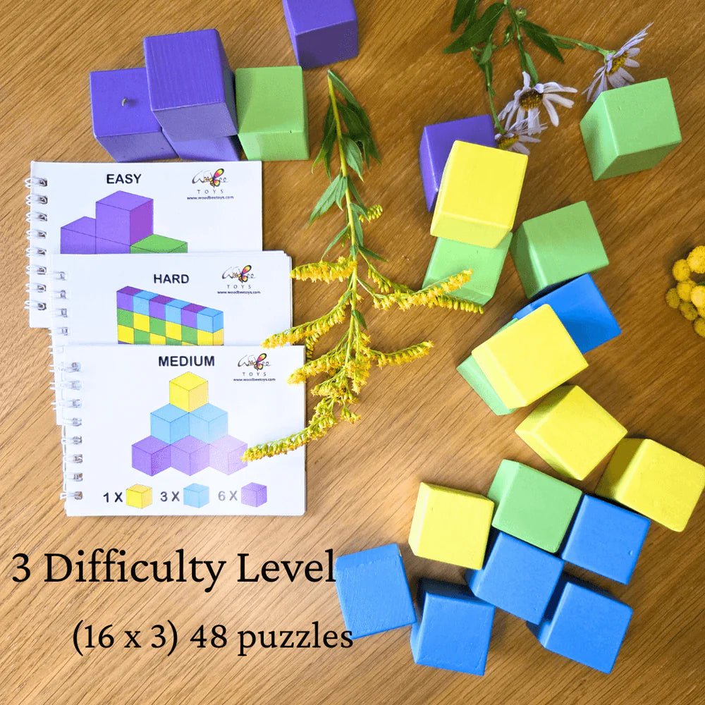 3D Cube Blocks Puzzle - Tortoyse
