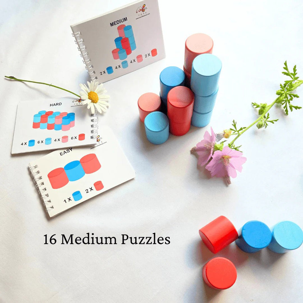 3D Cylinder Blocks Puzzle - Tortoyse