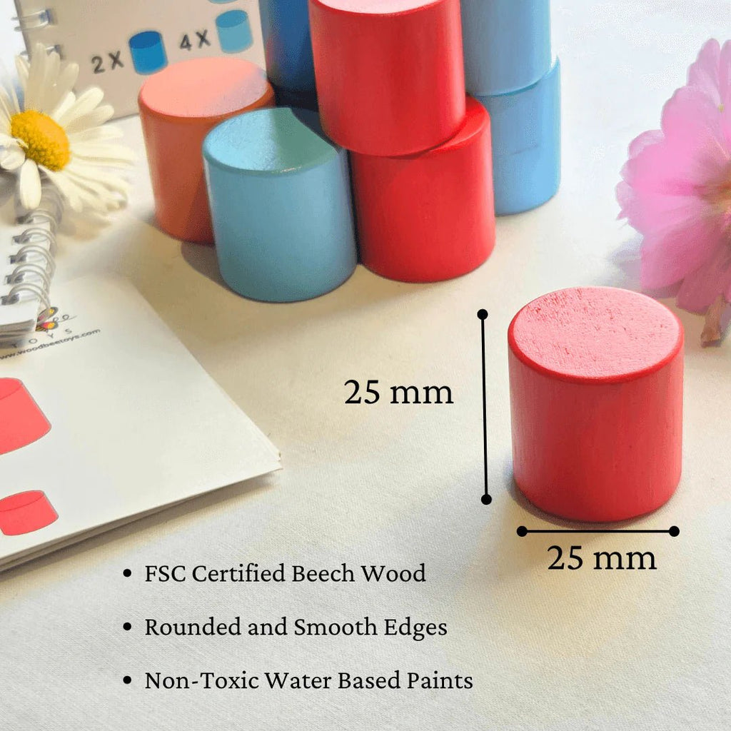 3D Cylinder Blocks Puzzle - Tortoyse