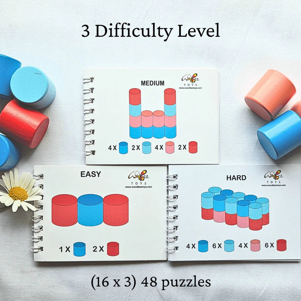 3D Cylinder Blocks Puzzle - Tortoyse