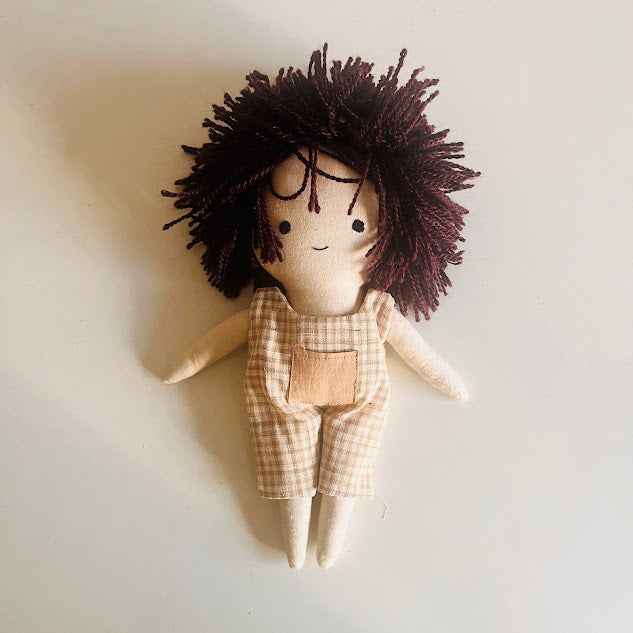 Aarav – The Curious Dreamer (Handmade Boy Doll) - Tortoyse DOLLS