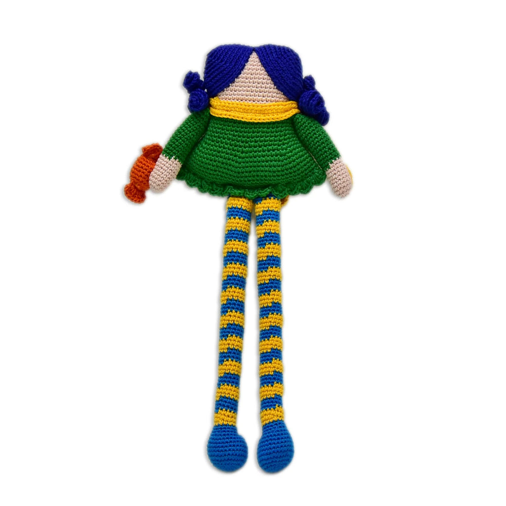 Adorable Tiny Toes Doll - Handmade Crocheted Dolls | Unique Gifts - Tortoyse Toys