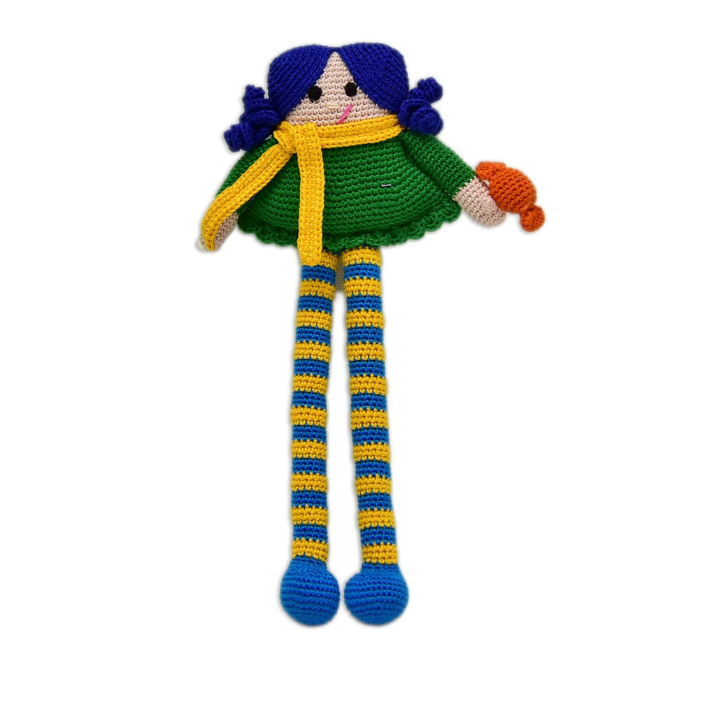 Adorable Tiny Toes Doll - Handmade Crocheted Dolls | Unique Gifts - Tortoyse Toys