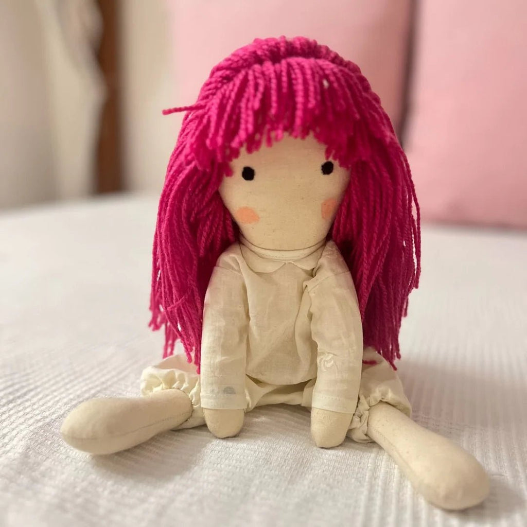 Aika – Handmade Cloth Doll for Kids | Soft & Eco - Friendly - Tortoyse DOLLS