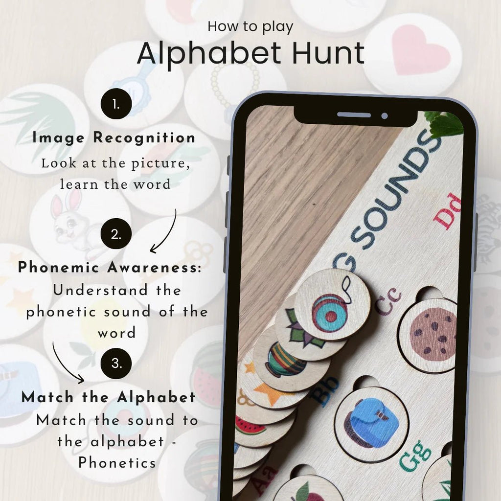 Alphabet Hunt - Beginning Sound - Tortoyse