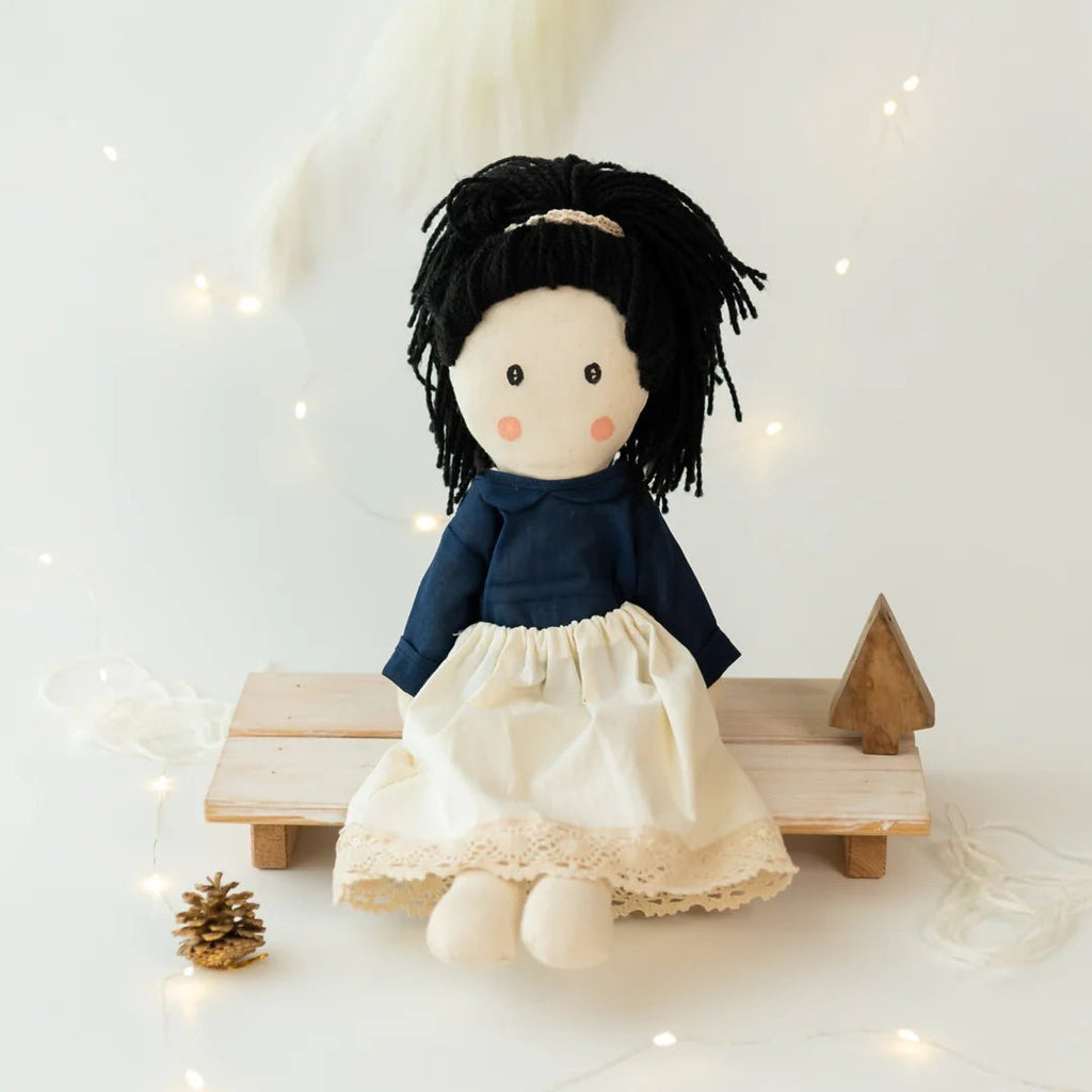 Amara Handmade Cloth Doll for Kids | Soft & Eco - Friendly - Tortoyse