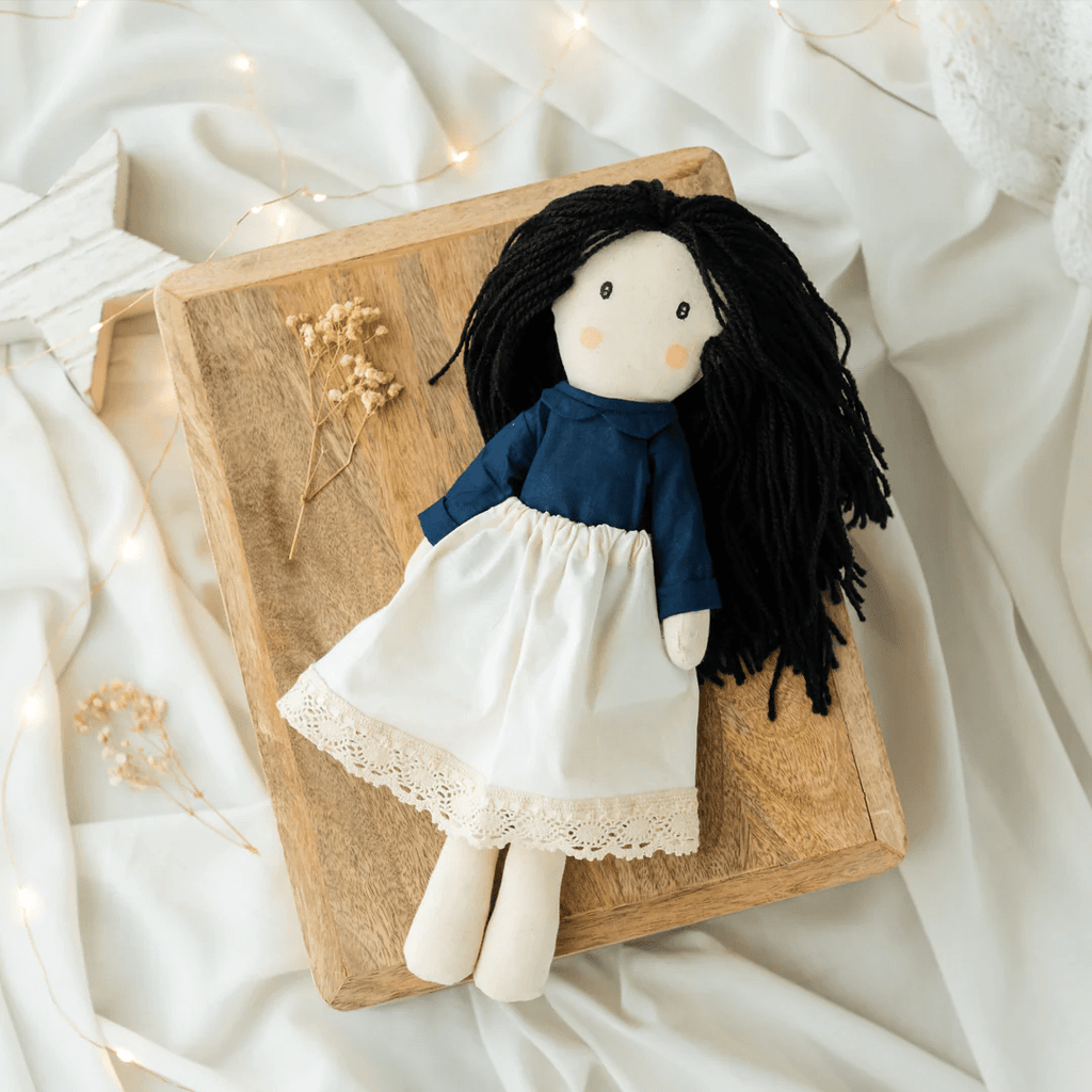 Amara Handmade Cloth Doll for Kids | Soft & Eco - Friendly - Tortoyse