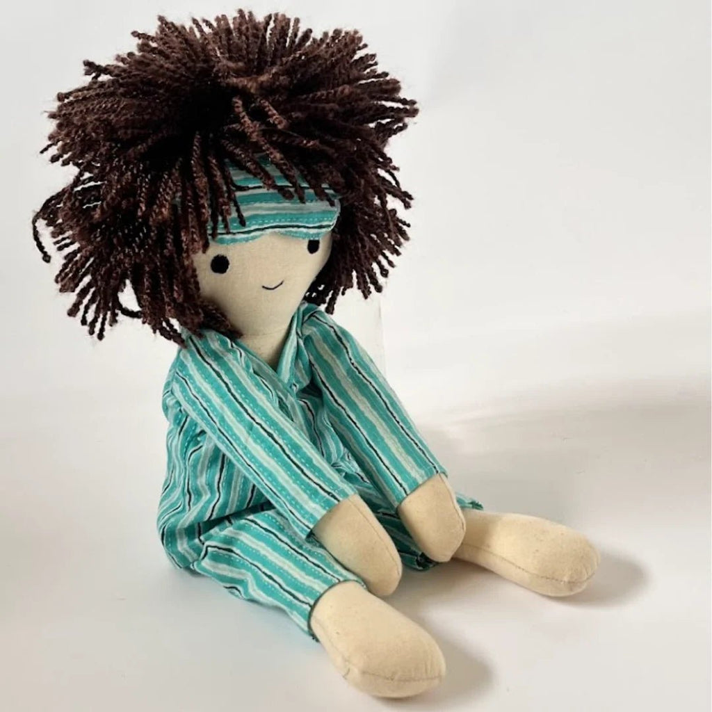 Amay – Handmade Cloth Doll for Kids | Soft & Eco - Friendly - Tortoyse DOLLS