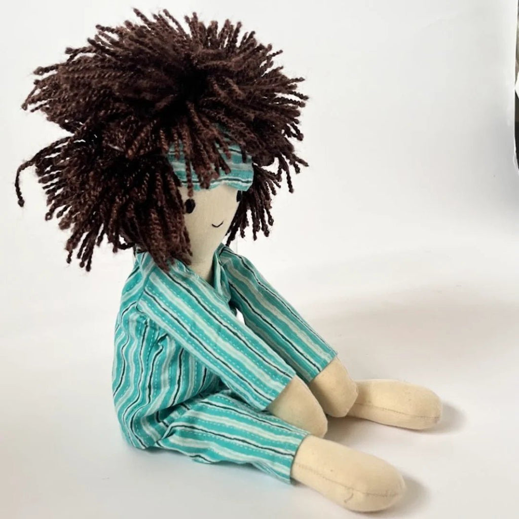 Amay – Handmade Cloth Doll for Kids | Soft & Eco - Friendly - Tortoyse DOLLS