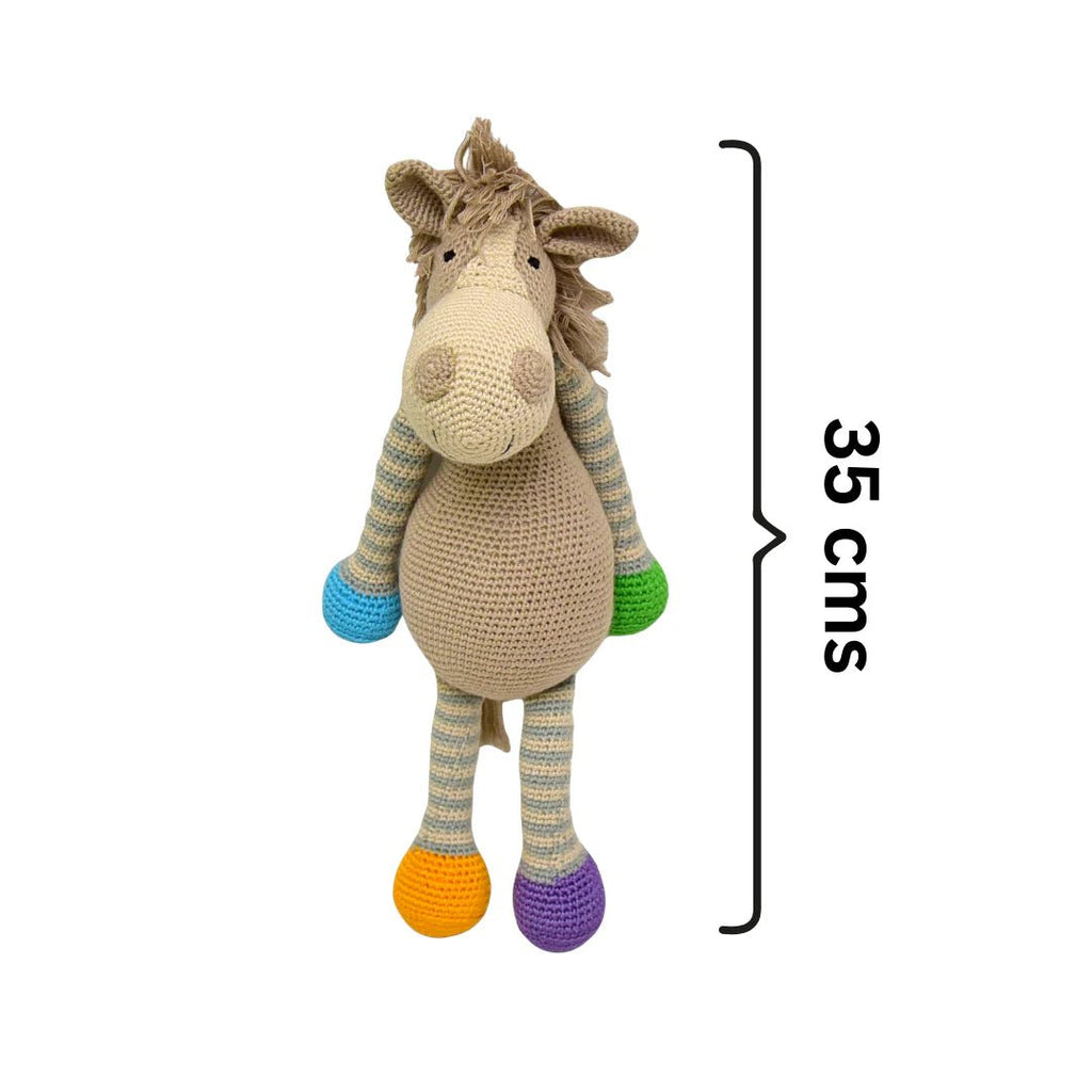 Amigurumi Soft Toy - Handmade Crochet - Horse - Tots - Tortoyse ANIMAL TOYS