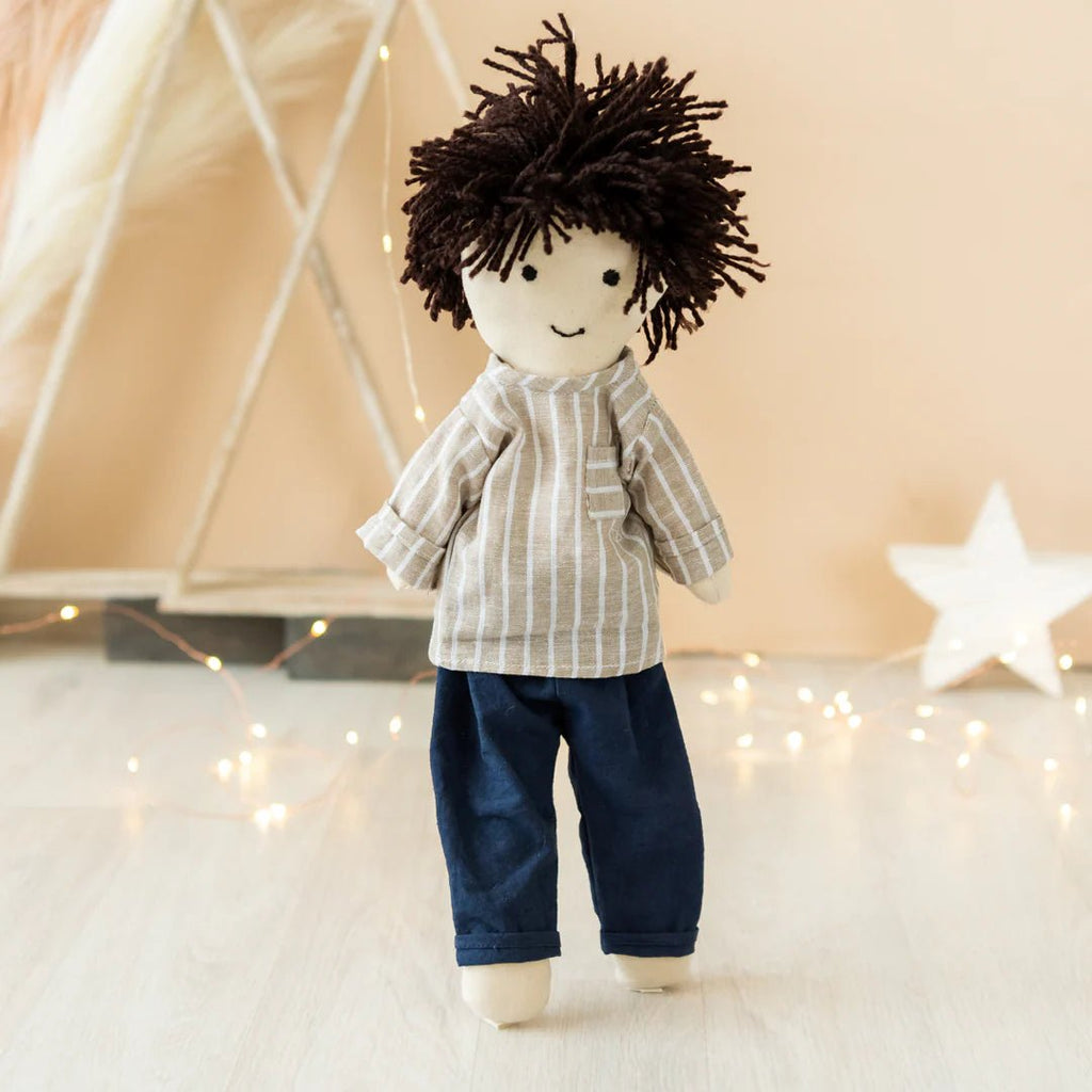 Arin - Handmade Cloth Doll for Kids | Soft & Eco - Friendly - Tortoyse