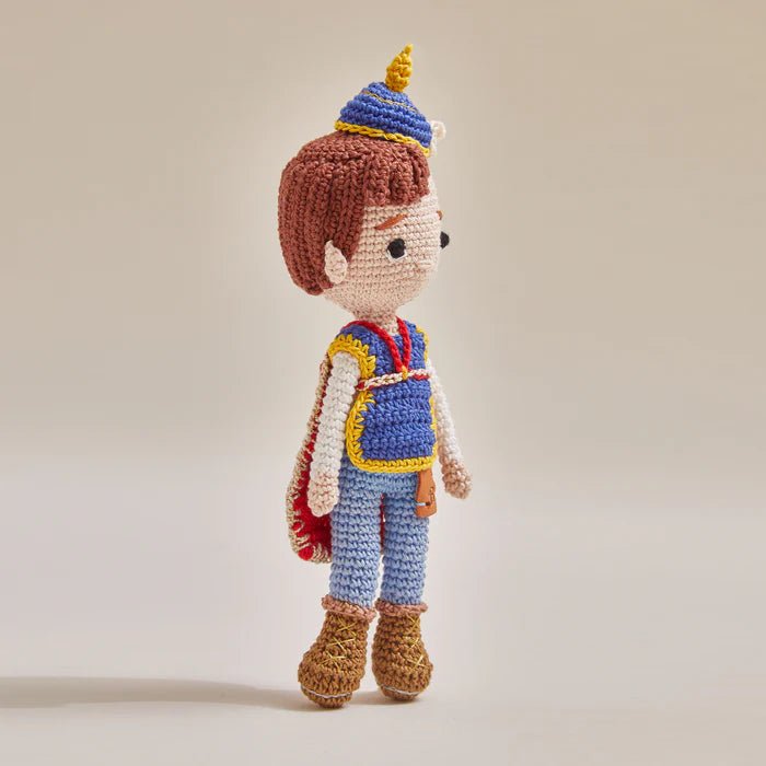 Berty – Handmade Animal - Loving Crochet Doll (7.5”) - Tortoyse DOLLS