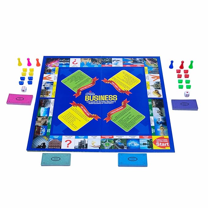 Business Board Game - The Ultimate Strategy Game for Kids and Adults - Tortoyse Innovations LLPEducational Toys213405G8902915002228