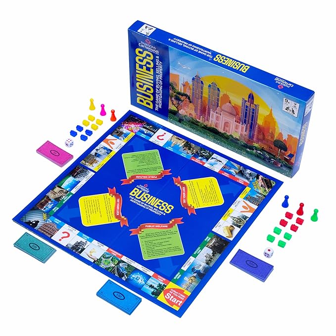 Business Board Game - The Ultimate Strategy Game for Kids and Adults - Tortoyse Innovations LLPEducational Toys213405G8902915002228