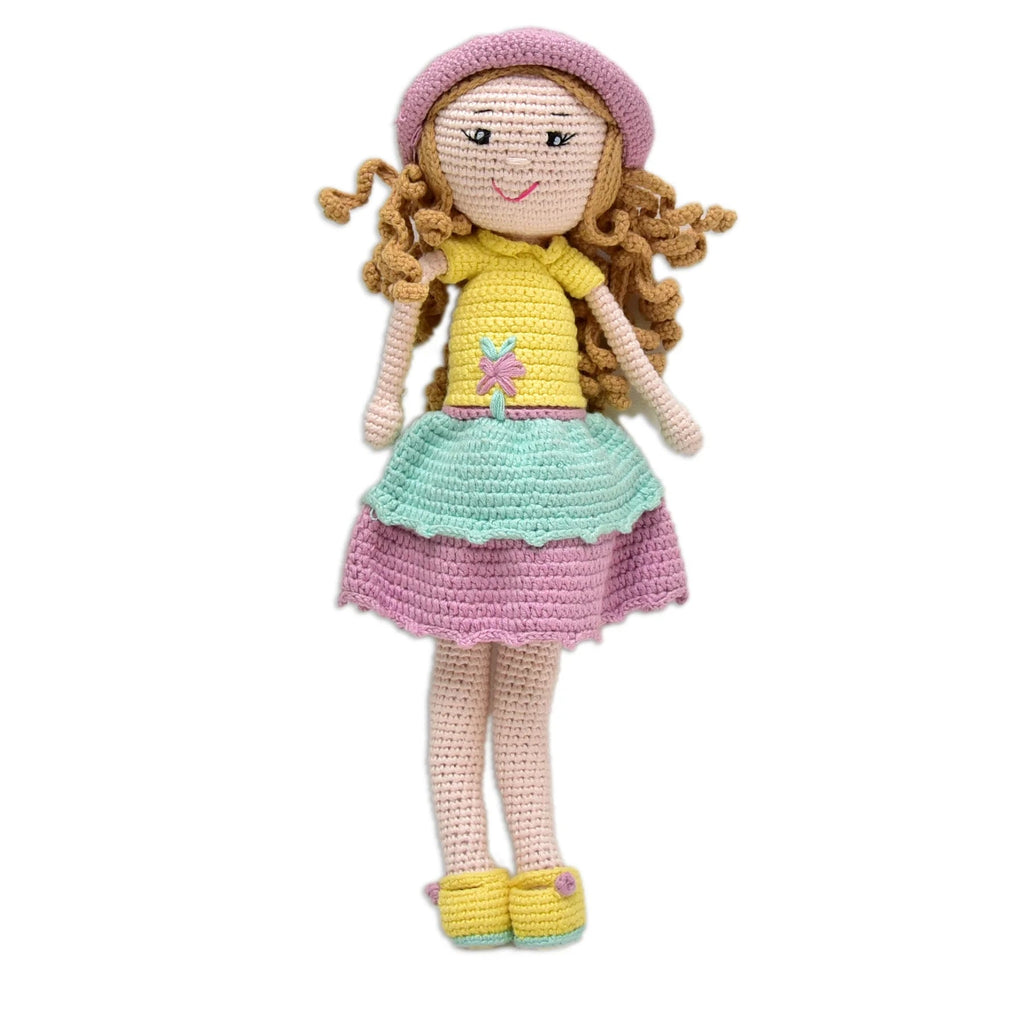 Cecilia Crocheted Doll - Handcrafted with Love & Care - Tortoyse Toys