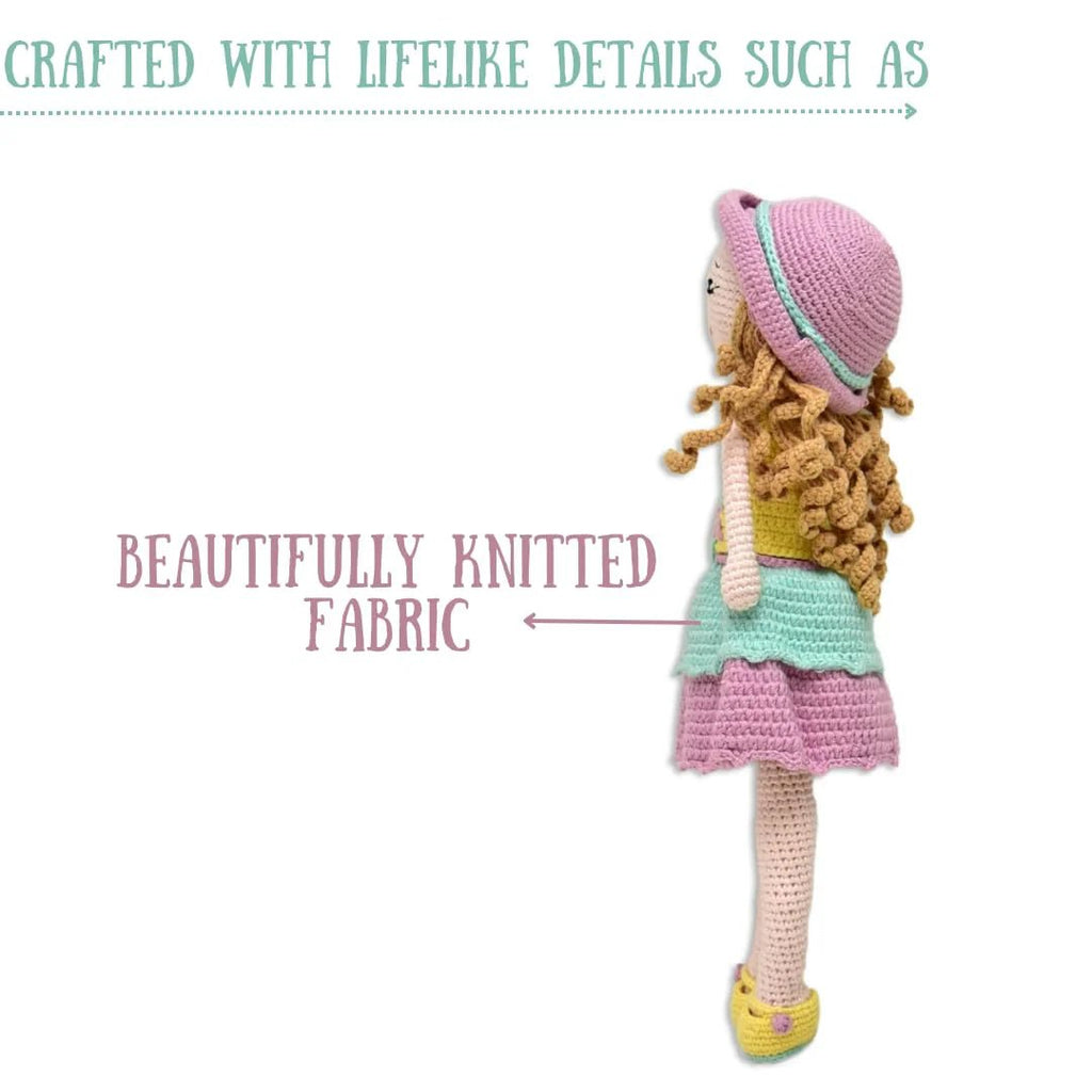 Cecilia Crocheted Doll - Handcrafted with Love & Care - Tortoyse Toys