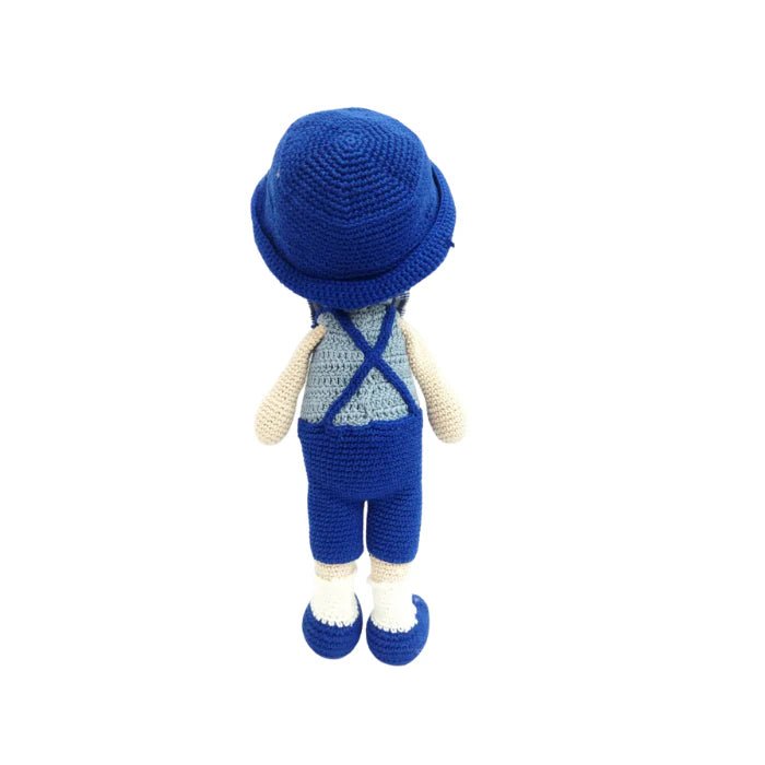 Cheeky Harry Boy Doll - Unique Handmade Crochet toy! - Tortoyse Toys