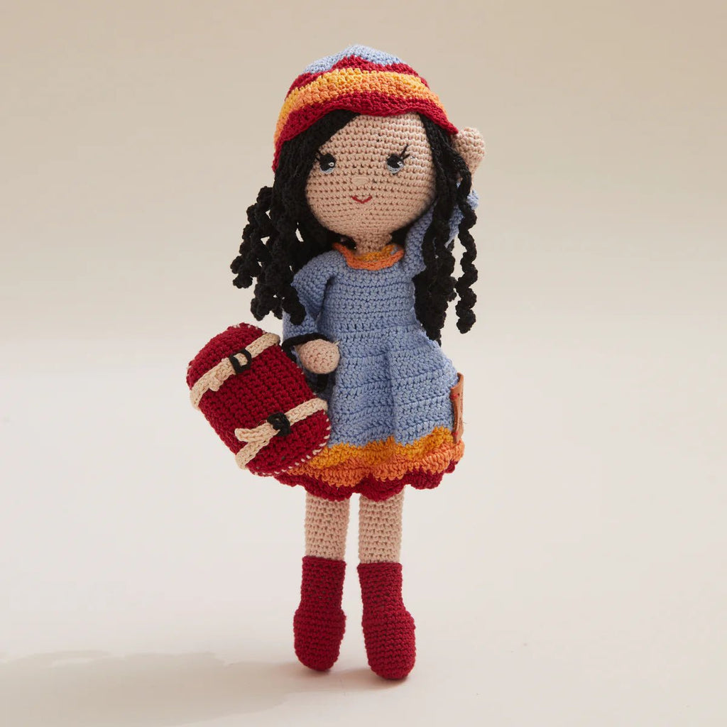 Coco – Handmade Travel - Loving Crochet Doll (11”) - Tortoyse DOLLS