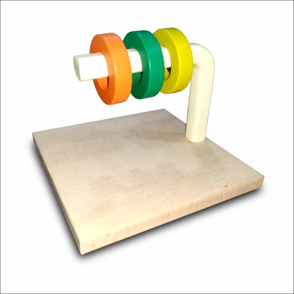Curved Dowel Stacker - Tortoyse