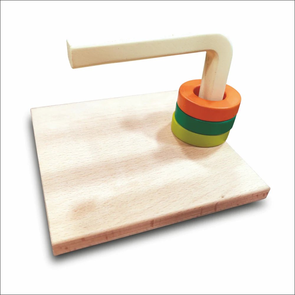 Curved Dowel Stacker - Tortoyse
