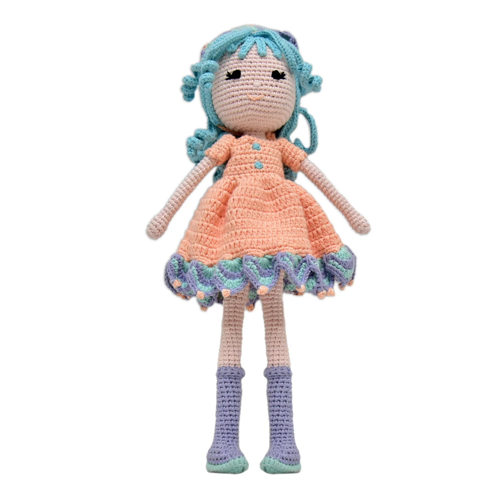 Diana Crocheted Doll - Handcrafted Whimsy for All Ages - Tortoyse Toys