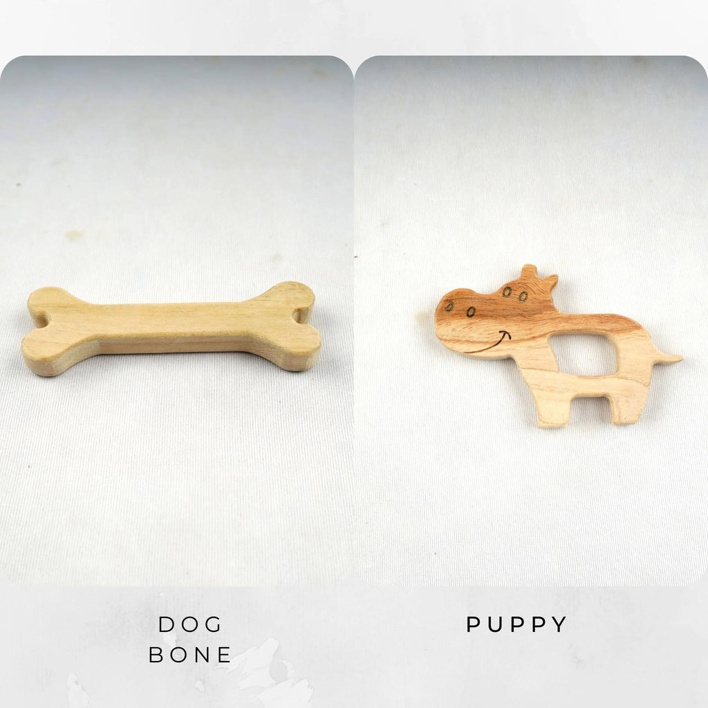 Dog bone + Puppy - Tortoyse