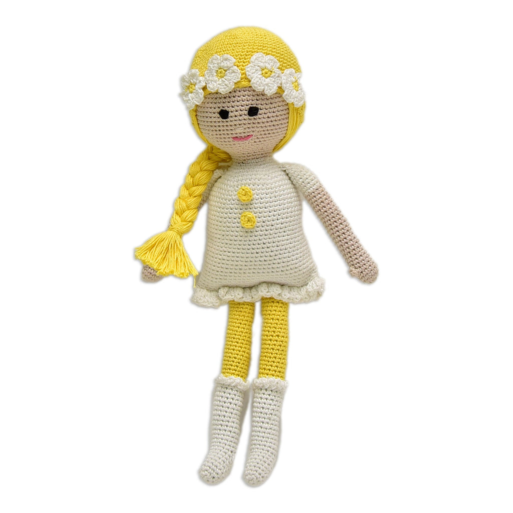 Fannie the Doll - Exquisite Handmade Crocheted Dolls | Buy Today - Tortoyse Toys