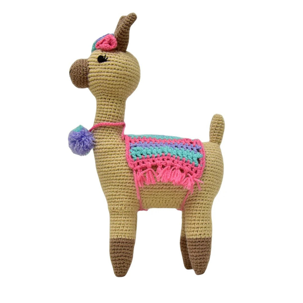 Felicity the Llama Crochet Soft Toy | Handmade Gift for Kids - Tortoyse ANIMAL TOYS