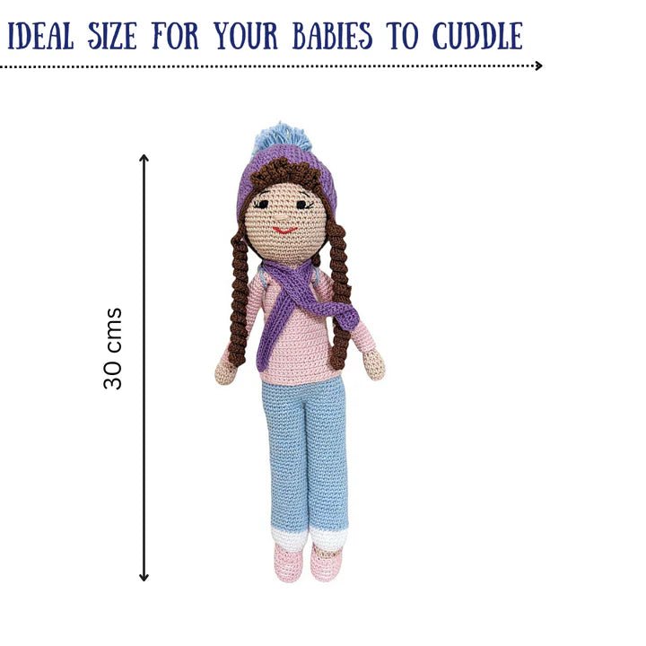 Handcrafted Crocheted Sweety Doll - Perfectly Unique Gifts for Kids & Adults! - Tortoyse Toys