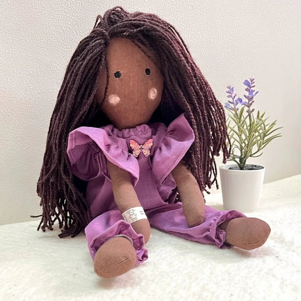 Imani – Handmade Cloth Doll for Kids | Soft & Eco - Friendly - Tortoyse DOLLS