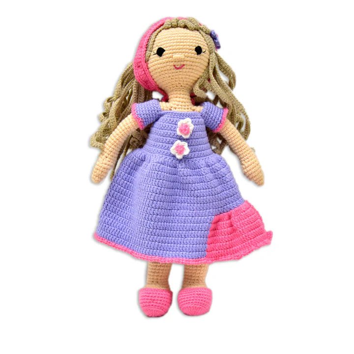 Katherine the Doll – Adorable Handmade Crochet Doll | Perfect for Imaginative Play & Gifting - Tortoyse Toys