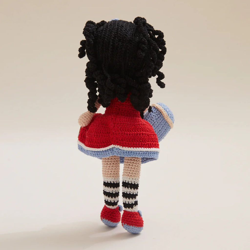 Kiki – Handmade Travel - Loving Crochet Doll (11”) - Tortoyse DOLLS