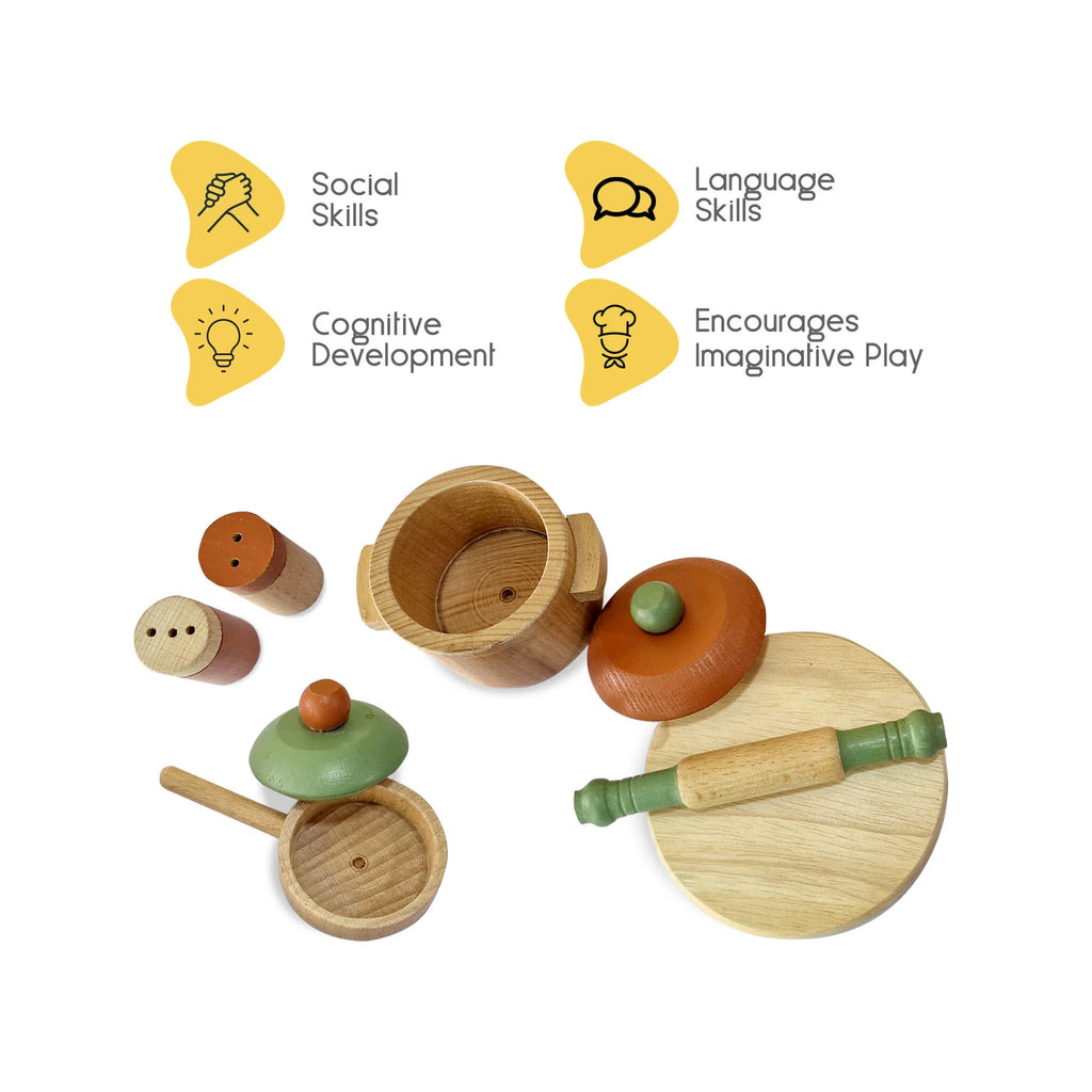 Kitchen Pretend Play Set - Tortoyse