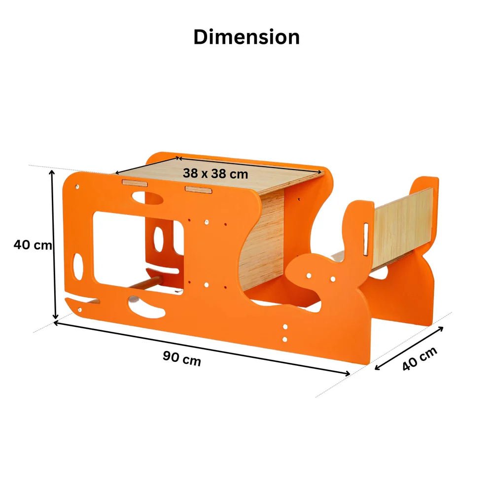 Learning Tower cum Activity Table - Tortoyse