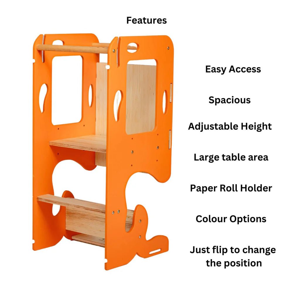 Learning Tower cum Activity Table - Tortoyse