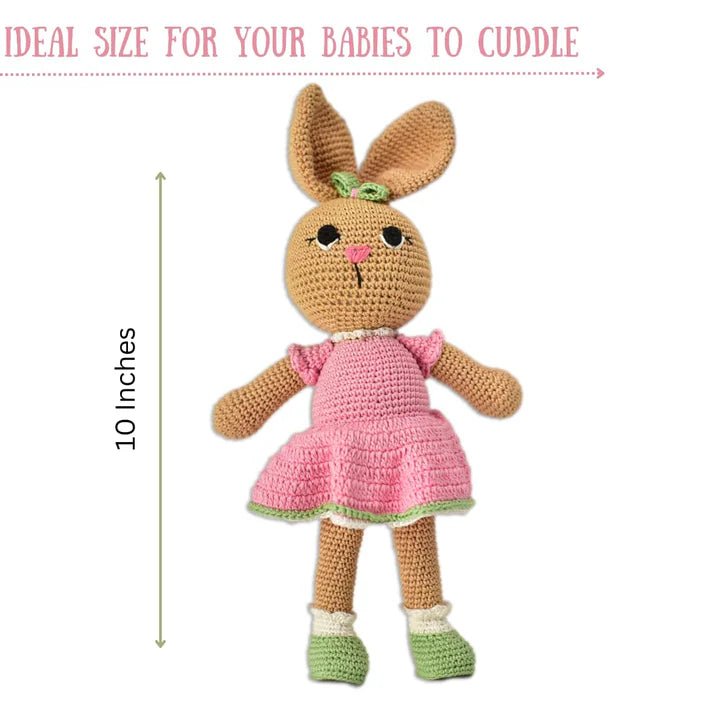 Loving Bunny: Handcrafted Crochet Companion - Tortoyse Toys