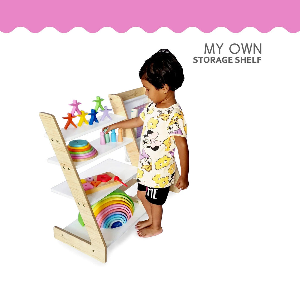 Multi Purpose Book Shelf - Tortoyse