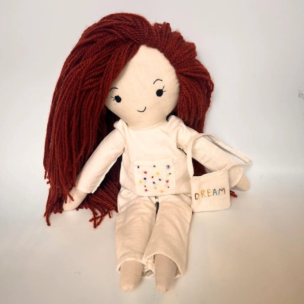 Naira – Handmade Cloth Doll for Kids | Soft & Eco - Friendly - Tortoyse DOLLS