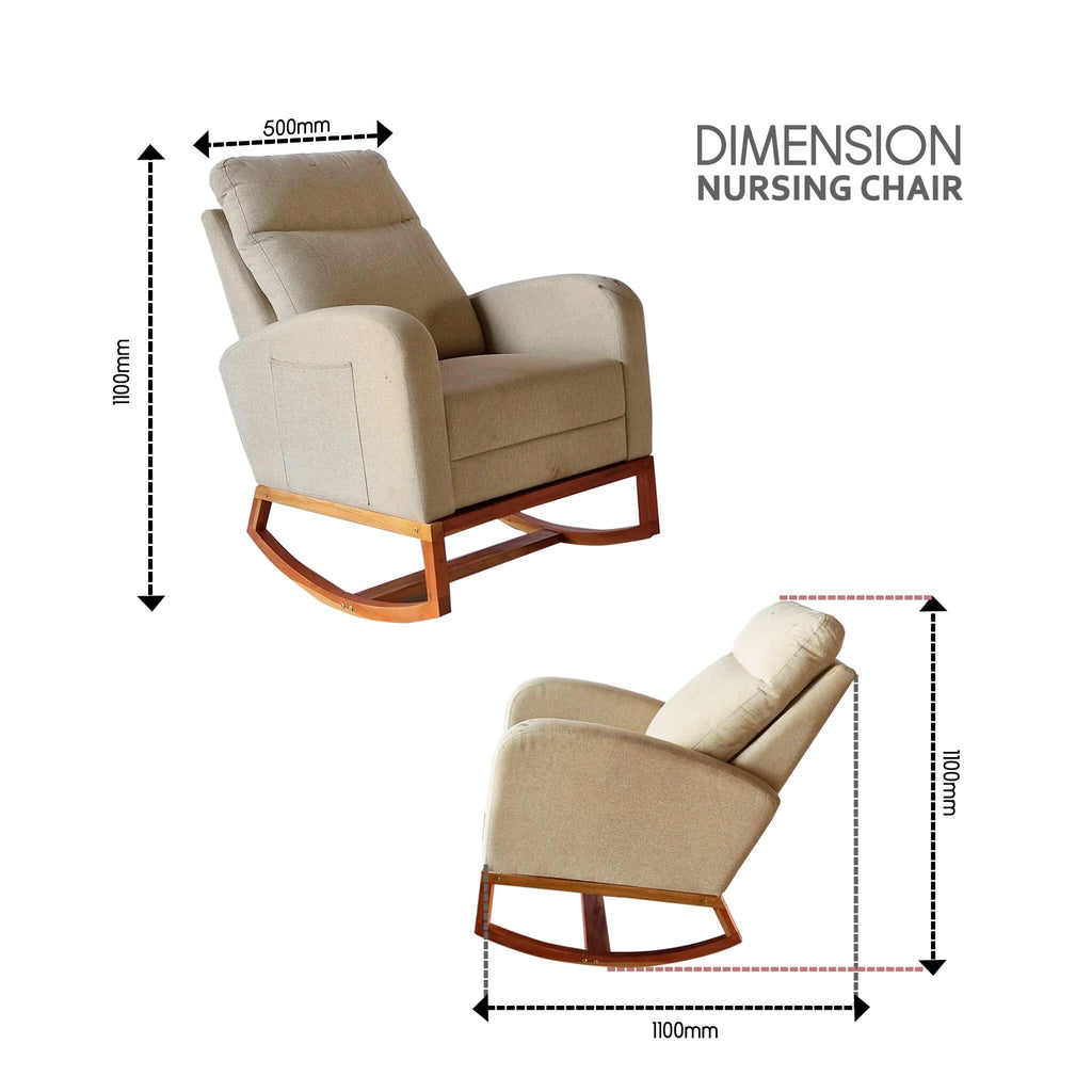 Nursing Chair - Tortoyse