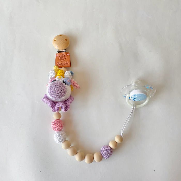 PACIFIER CLIP - Tortoyse PACIFIER CLIPS