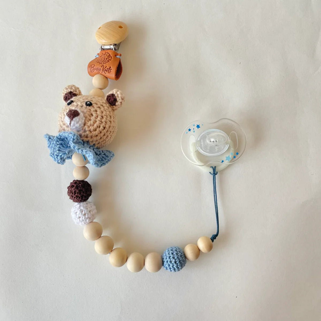 PACIFIER CLIP - Tortoyse PACIFIER CLIPS