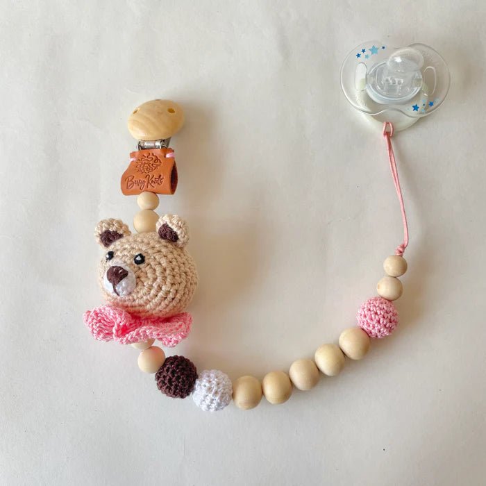 PACIFIER CLIP - Tortoyse PACIFIER CLIPS