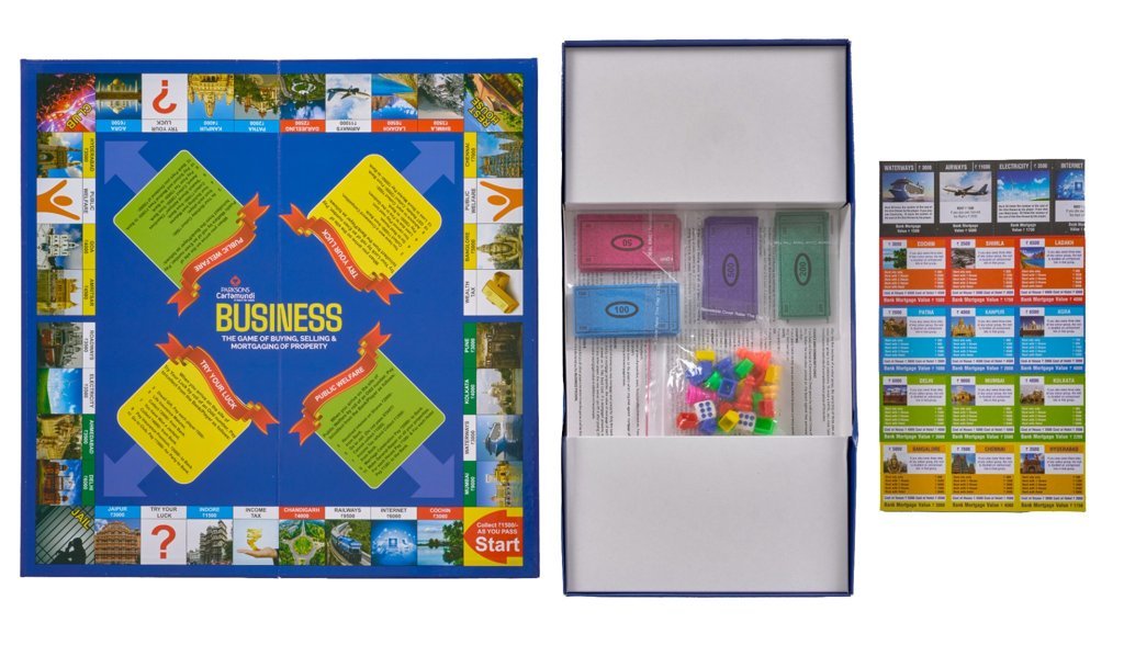 Parksons Cartamundi Business Board Game - Tortoyse Innovations LLPEducational Toys213405G8902915002228