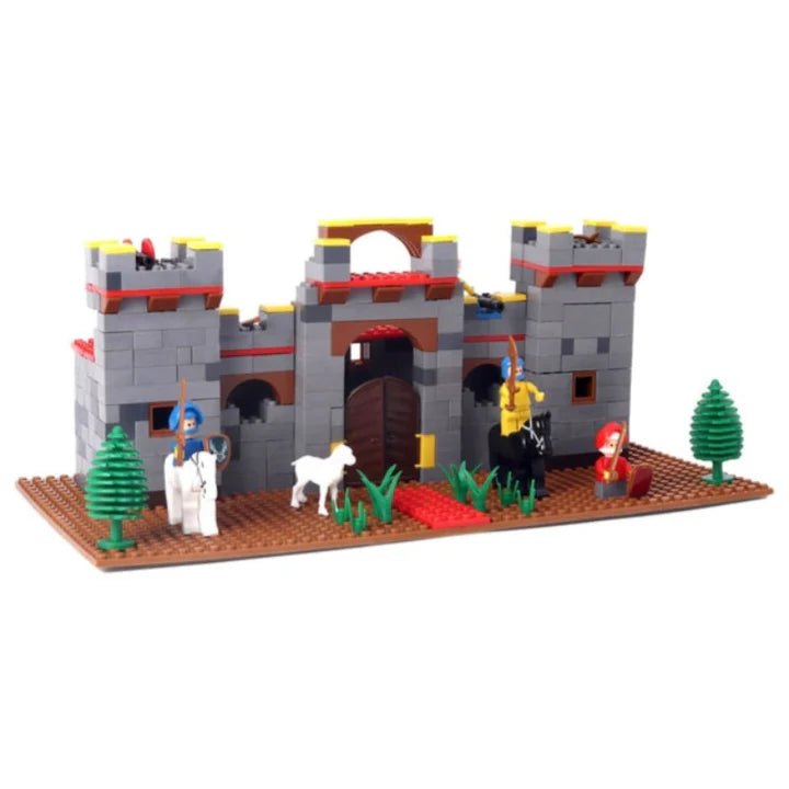 Peacock Smart Building Blocks Castle Set - 575 Pieces - Tortoyse Innovations LLP Educational Toys 08906029760128