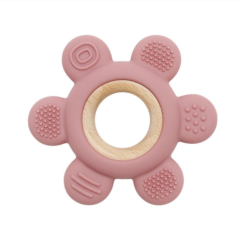 Playbox flower teether - Tortoyse