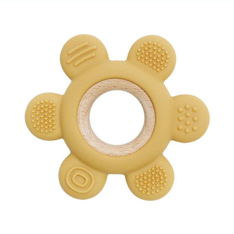 Playbox flower teether - Tortoyse