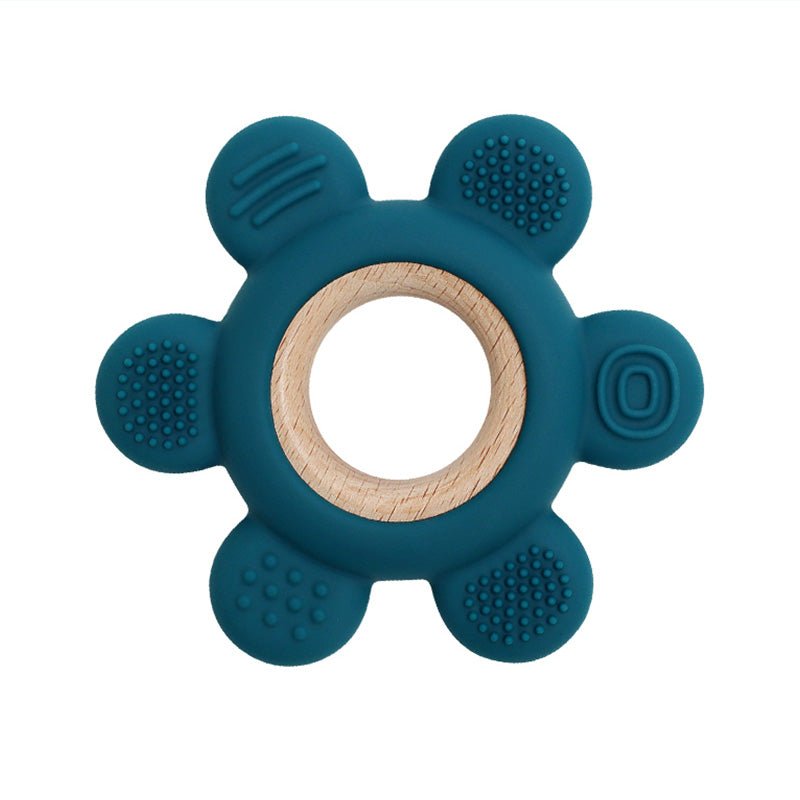 Playbox flower teether - Tortoyse