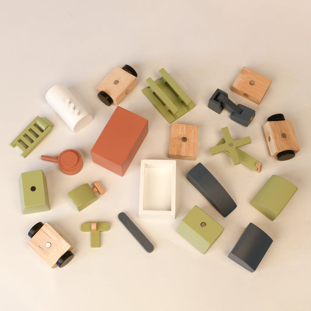 Playbox Modular Magnetic Wooden Toy - Tortoyse